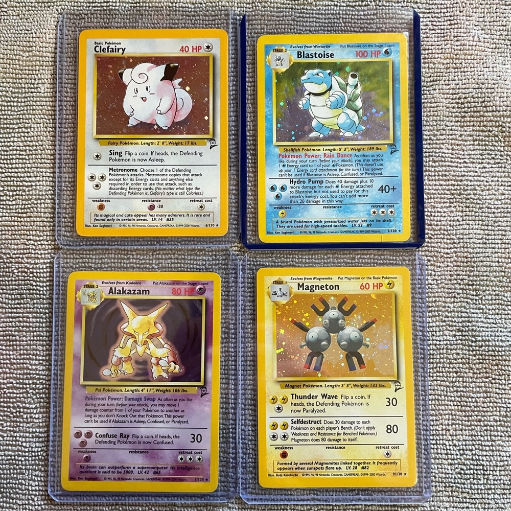 Holo Base Set 2 Pokemon Lot